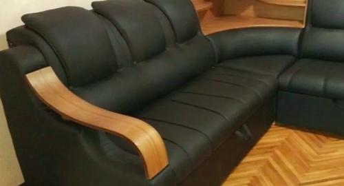 Перетяжка кожаного дивана. СВАО Москвы